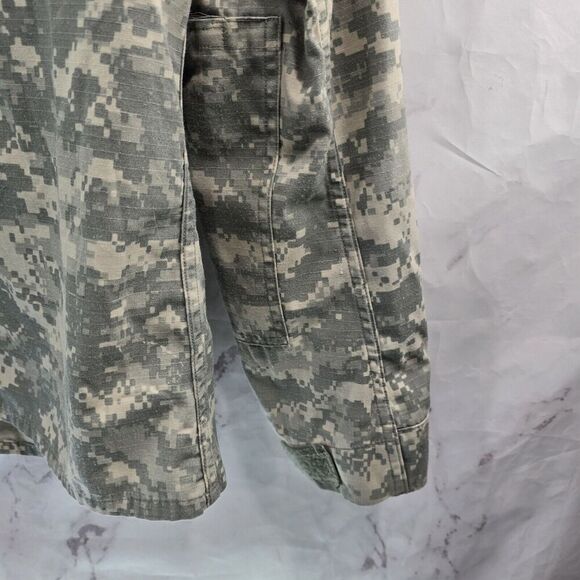 Army Jacket Mens Small Short Digital Camo Desert Top Shirt Military Air Force - Picture 4 of 11